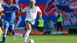 Carlos Palacios encabezó el ranking de goleadores albos 2024 (Foto: Jonnathan Oyarzun/Photosport)