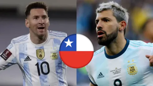 Lio Messi y el Kun Agüero llenaron su rooster solo con jugadores chilenos