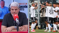 Juan Cristóbal Guarello entrega aviso a Colo Colo. (Foto: Agricultura | Photosport)