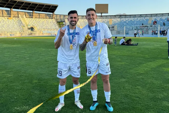 Cristóbal Vergara se reencontró con Matías Rodríguez. Coincidieron en Universidad de Chile.