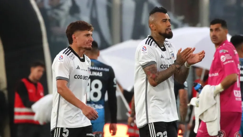 Leonardo Gil y Arturo Vidal fueron protagonistas en la última polémica que involucra a Colo Colo. (Foto: Photosport)