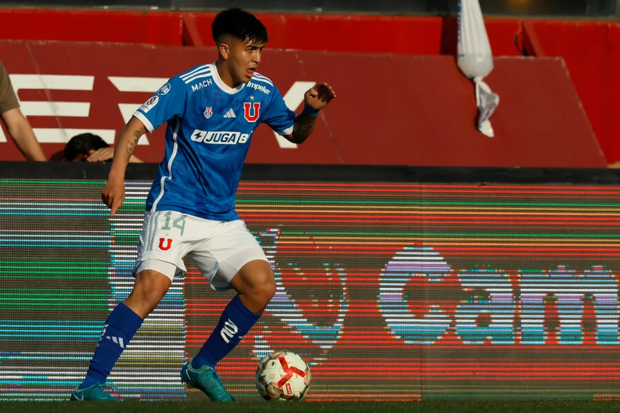 Morales volvió a las prácticas en la U (Photosoport)