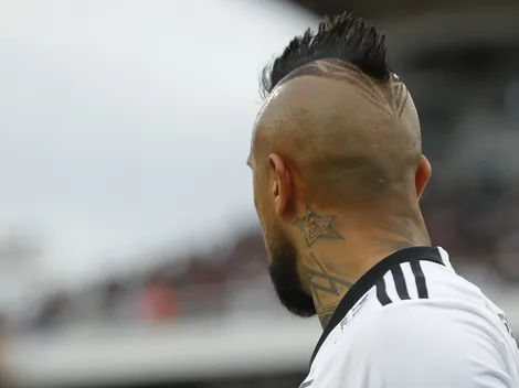 FOTO: Arturo Vidal reaparece en el entrenamiento de Colo Colo