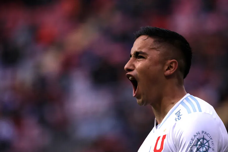 Guerra ha tenido un gran semestre con la U | Foto: Photosport