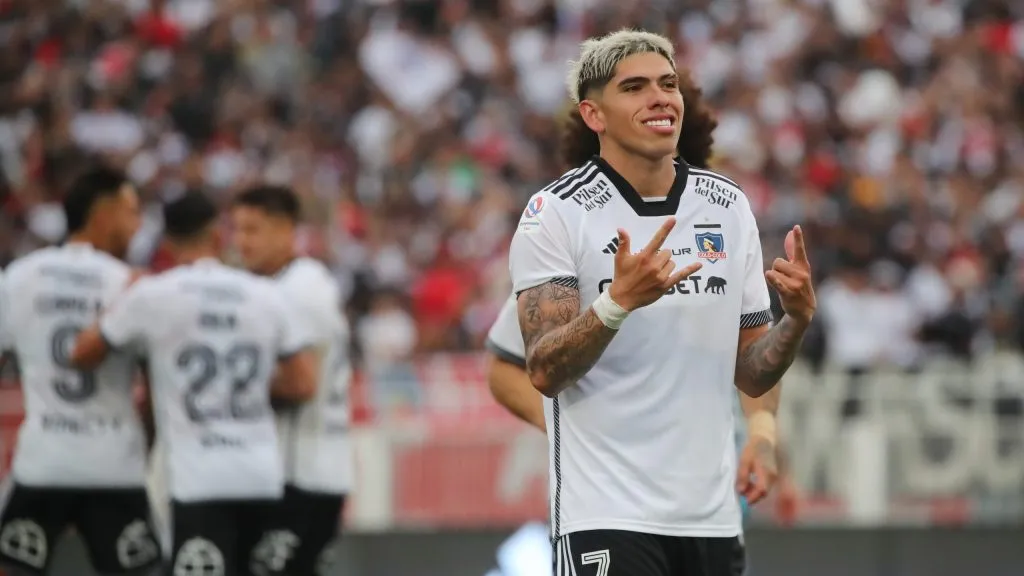 Carlos Palacios fue el goleador del Colo Colo 2024. (Foto: Photosport)