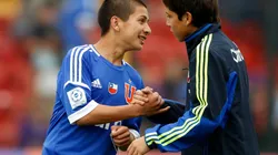Benjamín Inostroza debutó en Universidad de Chile con Jorge Sampaoli.