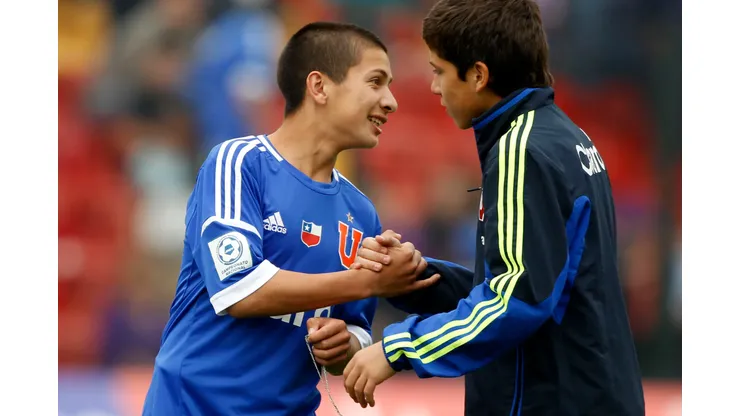 Benjamín Inostroza debutó en Universidad de Chile con Jorge Sampaoli.