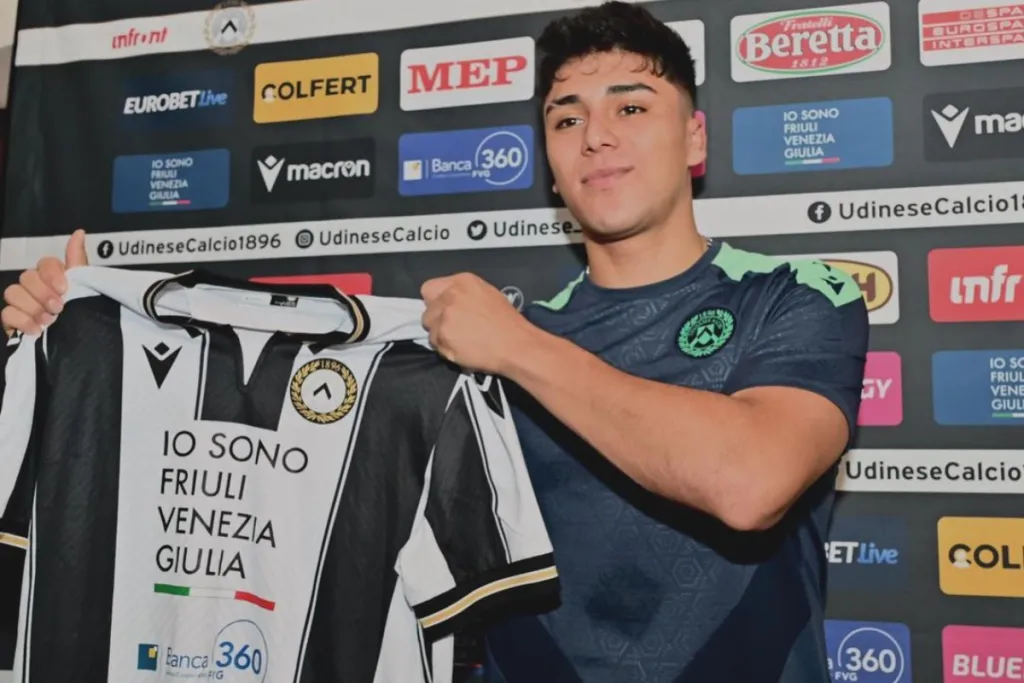 Damián Pizarro luchará por una oportunidad en Udinese.
