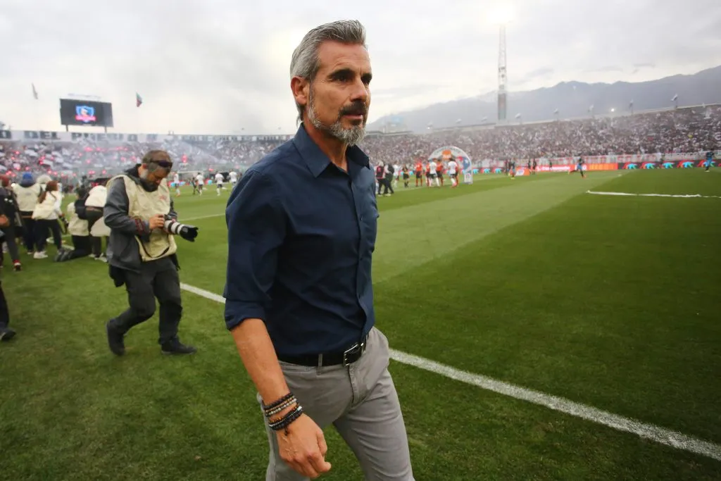 Miguel Ramírez no quedó conforme con el arbitraje en el duelo entre Colo Colo y D. Iquique.