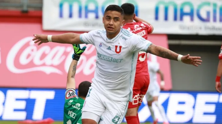 Nicolás Guerra abrió el marcador para la Universidad de Chile