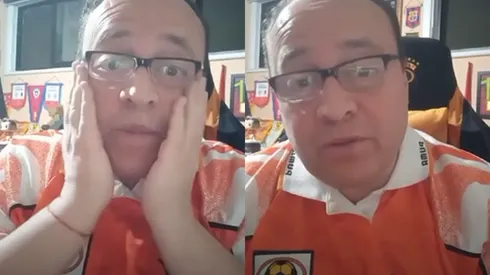 Paulo Flores es pura pena por el inminente descenso de Cobreloa.