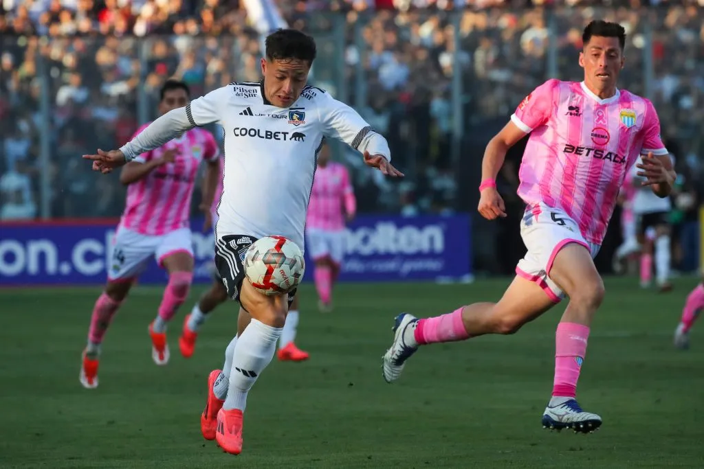 Cristián Zavala venía de jugar el segundo tiempo en la eliminación de Colo Colo ante Magallanes en Copa Chile. (Foto: Jonnathan Oyarzun/Photosport)