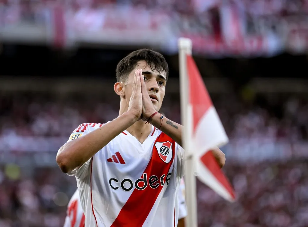 Pablo Solari se disculpó con los fanáticos de River Plate. (Foto: Getty)