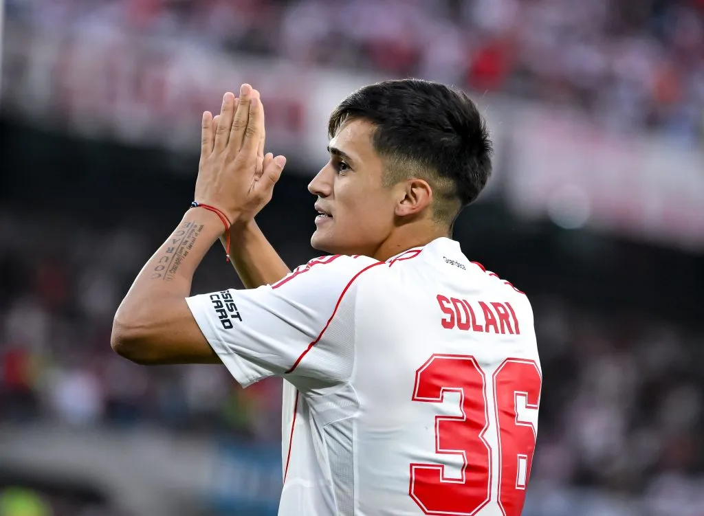 Pablo Solari tendría los días contados en River Plate (Foto: Getty)