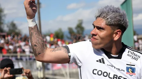 Carlos Palacios envía mensaje a los hinchas de Colo Colo. (Foto: Javier Salvo/Photosport)
