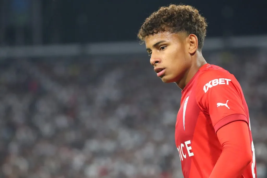 Rossel ya convirtió su primer tanto en el profesionalismo | FOTO: Jonnathan Oyarzun/Photosport