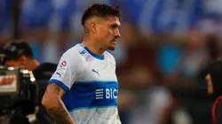 Nicolás Castillo lanza comentario contra la dirigencia de la UC. (Foto: Photosport)