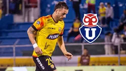 El presidente del cuadro ecuatoriano negó que el charrúa esté cerca de los azules.