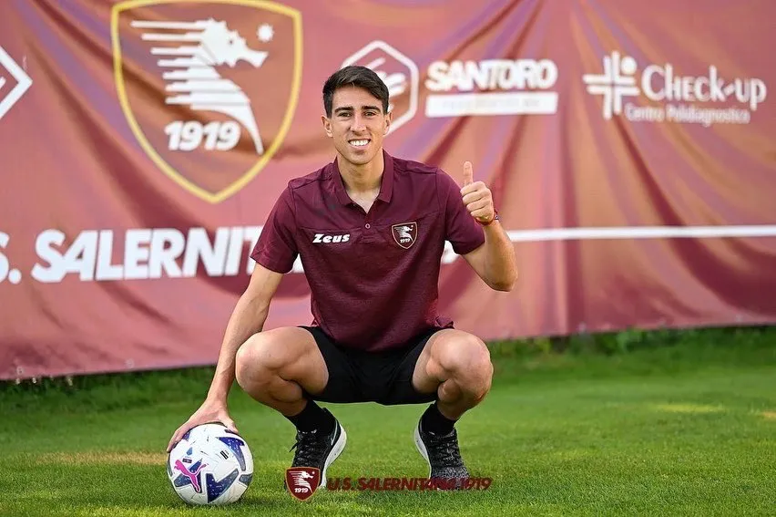 Valencia llegó a mitad de 2022 al equipo italiano | FOTO: Salernitana