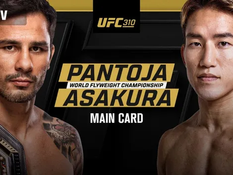 UFC 310: hora y dónde ver EN VIVO en Chile