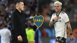 Juan Román Riquelme confirmó el inminente fichaje de Carlos Palacios.