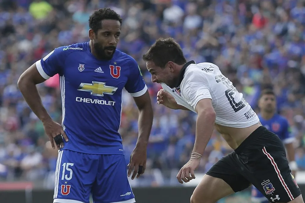 Rivero hasta le convirtió un tanto a la U en un Superclásico | FOTO: Marcelo Hernandez/Photosport