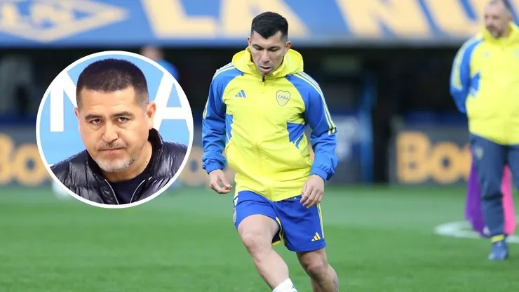 Juan Román Riquelme habló del futuro de Gary Medel. (Foto: Getty Images)