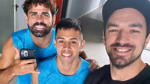 Tomás Vodanovic visitó a Alexander Aravena en Porto Alegre. (Foto: tomasvodanovic, Instagram)