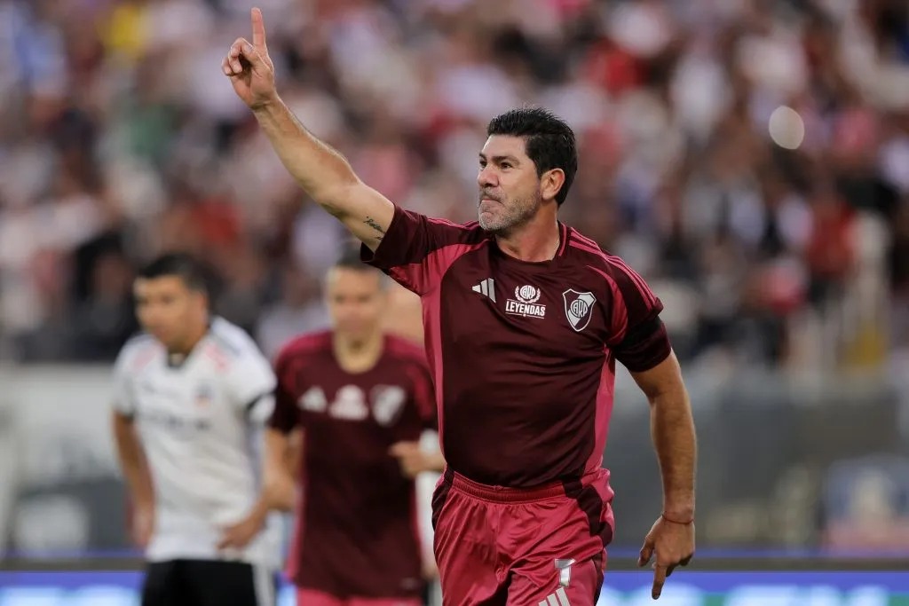 A Marcelo Salas y Diego Buonanotte los une su pasado en River Plate.
