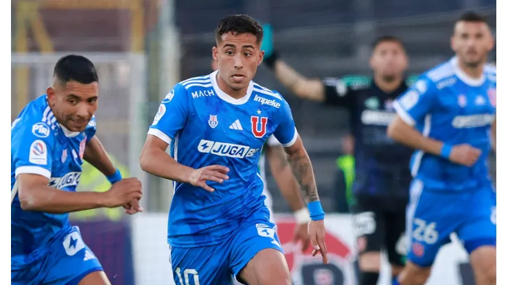 Lucas Assadi en el once titular de la U ante Coquimbo Unido