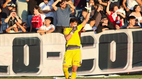 Eduardo Villanueva fue el héroe de Colo Colo en la serie proyección. (Foto: @colocolooficial)