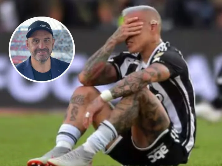 Periodista chileno relata en primera persona la gran pena de Vargas tras perder la Libertadores