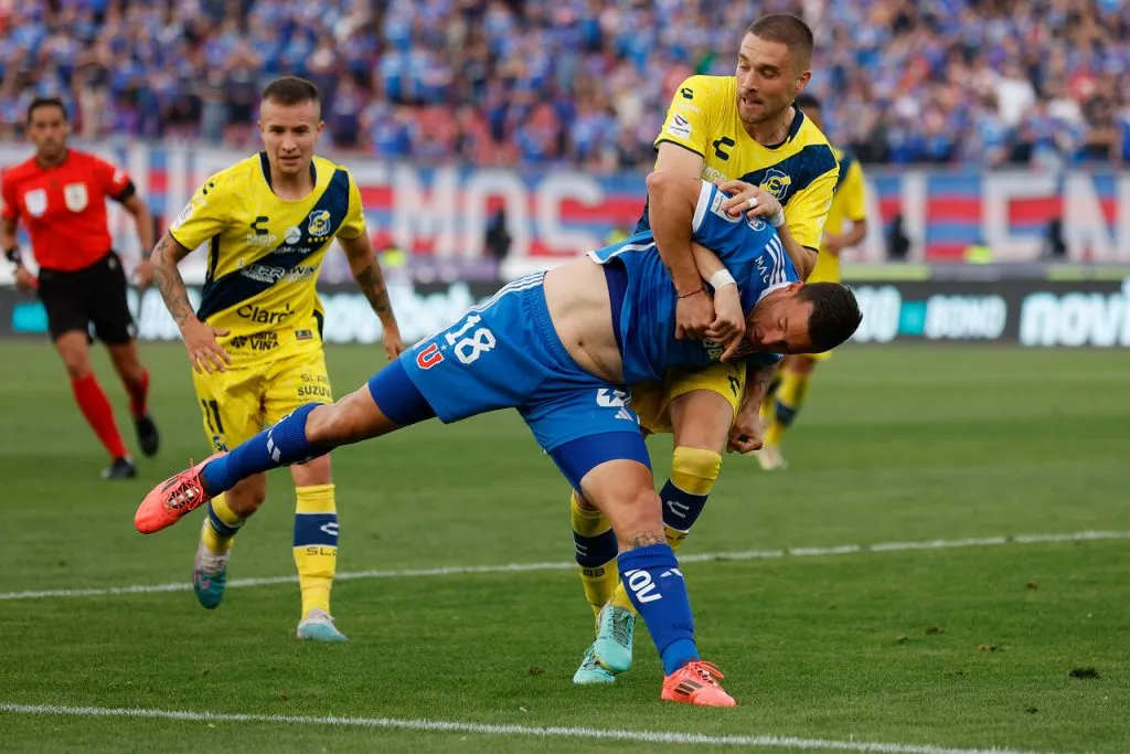 Pons se perdió un gol cantado en la última fecha de la U. | Foto: Photosport