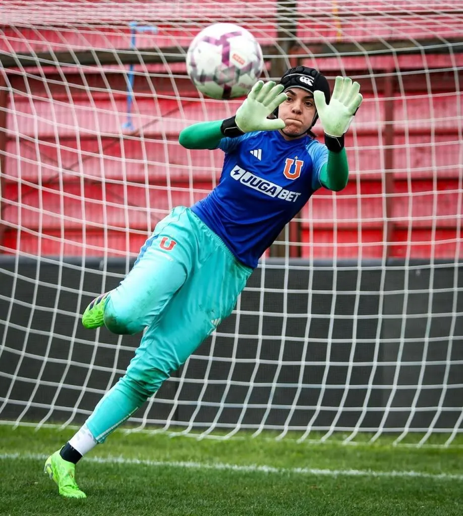 La Ñata será la portera en la final ante Colo Colo (Prensa UCH)