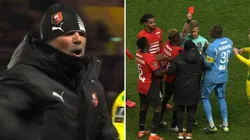 Jorge Sampaoli vivió un momento de furia en el fútbol francés