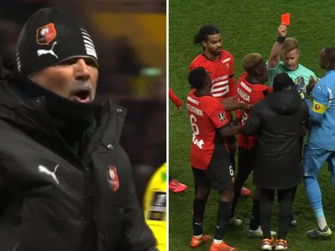 VIDEO | Sampaoli y su minuto de furia en Francia: increpó al árbitro y fue expulsado
