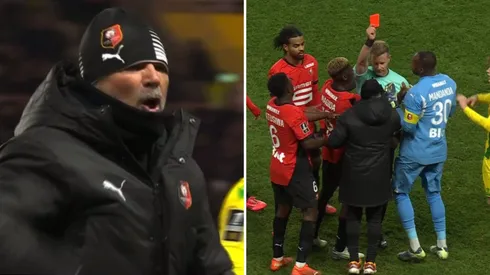 Jorge Sampaoli vivió un momento de furia en el fútbol francés