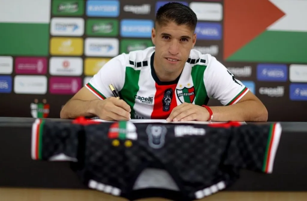 Tapia es el nuevo goleador de Palestino | Foto: Palestino