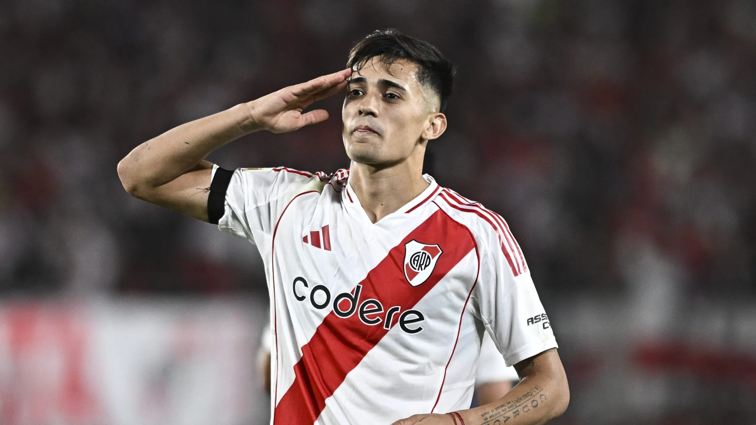 Pablo Solari tiene contrato con River Plate, pero su futuro de momento es incierto. (Foto: Getty)