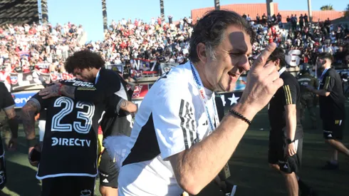 Aníbal Mosa celebró el gran año de Colo Colo en todas sus categorías.