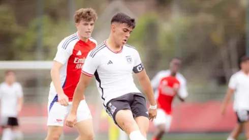 Colo Colo sub-16 cayó ante el Arsenal de Inglaterra en su debut en la Flamengo Cup 2024