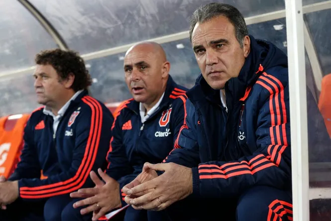 Lasarte y Tulbovitz en la U. de Chile | Foto: Photosport