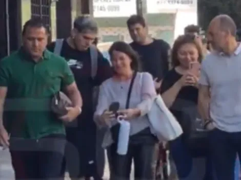 VIDEO: Palacios llega como rockstar a realizarse los exámenes en Boca