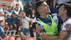 Agustín Bouzat, ex Colo Colo, se vio involucrado en fuerte pelea en partido de Vélez