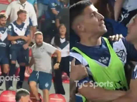 Chiqui Bouzat fue protagonista en brutal pelea de jugadores de Vélez