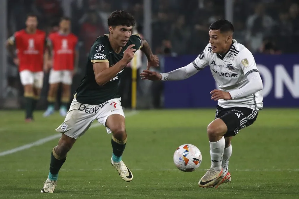 Franco Zanelatto enfrentó a Colo Colo con Alianza Lima en la Copa Libertadores 2024. (Foto: Jonnathan Oyarzún/Photosport)