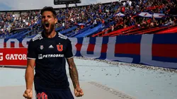 César Vaccia quiere a Joaquín Larrivey en la delantera de Universidad de Chile.