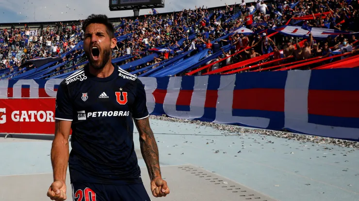 César Vaccia quiere a Joaquín Larrivey en la delantera de Universidad de Chile.