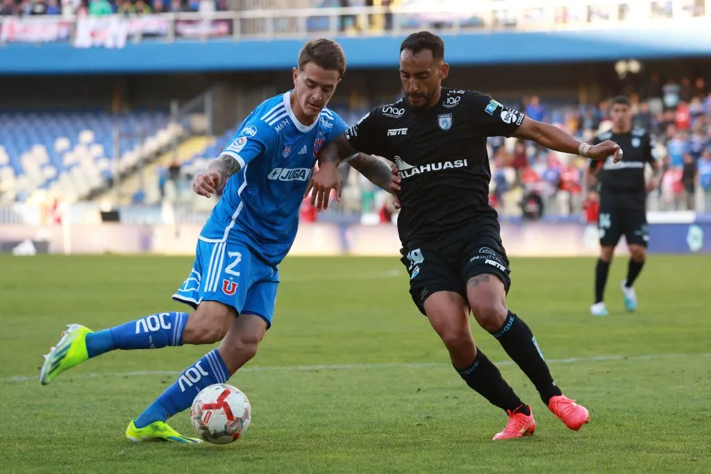 Franco Calderón fue uno de los puntos altos de la U 2024 | FOTO: Eduardo Fortes/Photosport