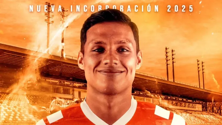 Cobreloa anuncia a su segunda incorporación para la temporada 2025. (Foto: Cobreloa SADP)